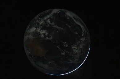 Mission Artemis II, nouvelle photo de la Terre dans l’espace.