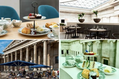 afternoon tea at the british museum