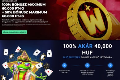 100% üdvözlő bónusz