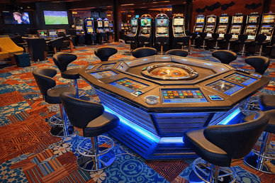 Spielbereich im Casino Locarno