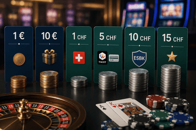 Welche anderen Mindesteinzahlungen gibt es in Online-Casinos?