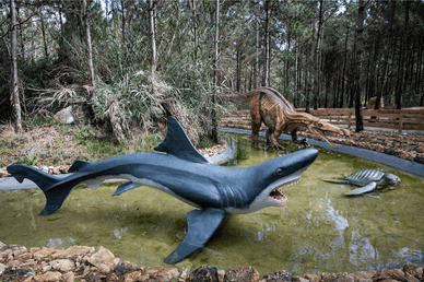 Explore os mares antigos no Dino Parque da Lourinhã