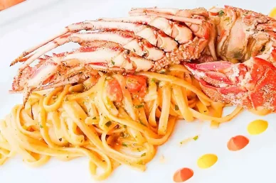 Pasta con aragosta Ponza Aragosta Ponza