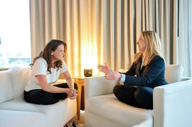 Giorgia Meloni e Katalin Novak