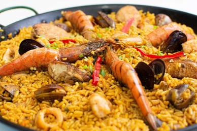 La paella valenciana