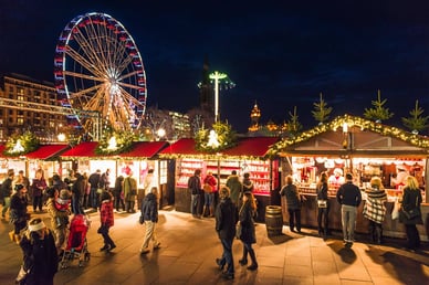 edinburgh christmas market photos