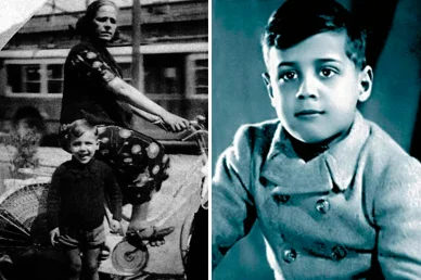 Celentano da bambino