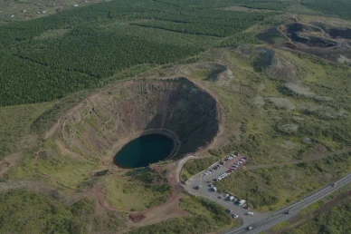 Kerið Crater in Iceland Kerið Crater