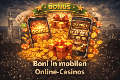 Boni in mobilen Online-Casinos Boni in mobilen Casinos