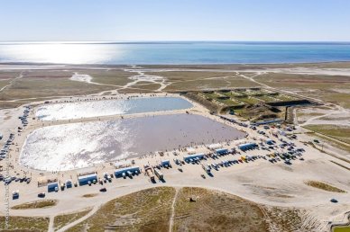 озеро Солонев селі Щасливцеве