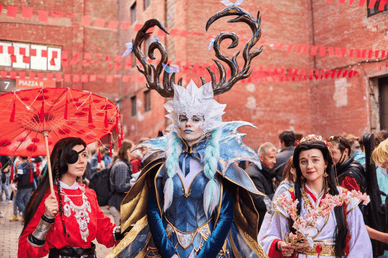 Учасниці косплей-шоу Comic Con Ukraine