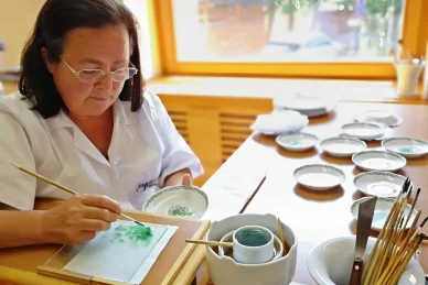 Herendi porcelánfestés