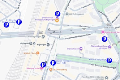 parkeren doornroosje nijmegen