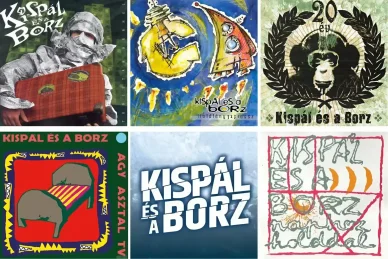A Kispál és a Borz népszerű albumai Kispál és a Borz albumai