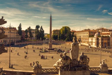 Piazza del Popolo, Roma Piazza del Popolo, Roma