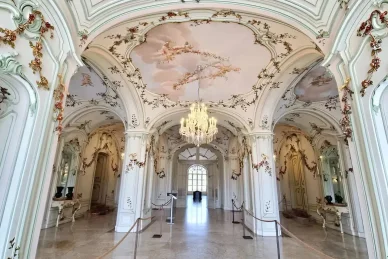 Sala Terrena – az Esterházy-kastély díszcsarnoka Esterházy kastély nyitvatartás