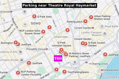 theatre royal haymarket parking