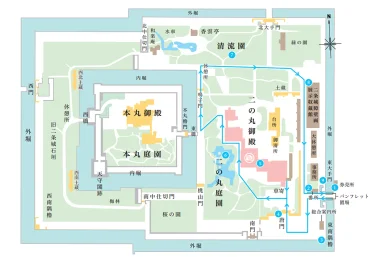 早回りコース1時間 二条城 早回りコース1時間