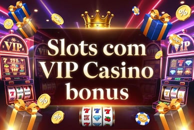 VIP Casino bonus com cashback e giros grátis em slots