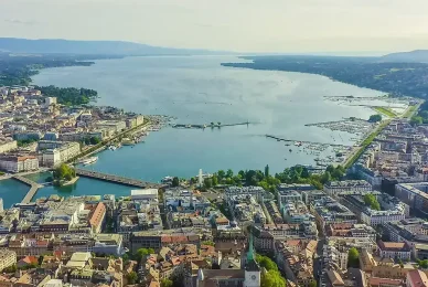 Ženevské jezero, Švýcarsko Švýcarsko, Ženevské jezero