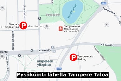 tampere talo pysäköinti