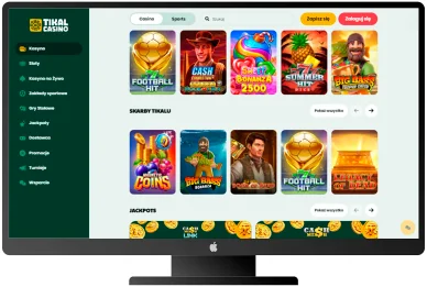 Gry w kasynie Gry w Tikal Casino Online