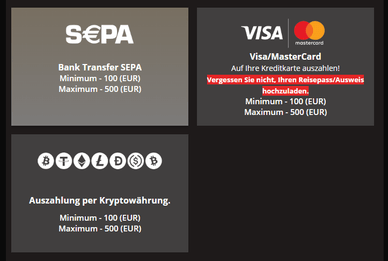 Auszahlungen bei JetSetSpin Casino