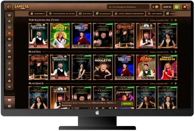 Kasyno Lanista na żywo