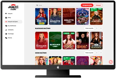 Kasyno na żywo w Janusz kasyno 