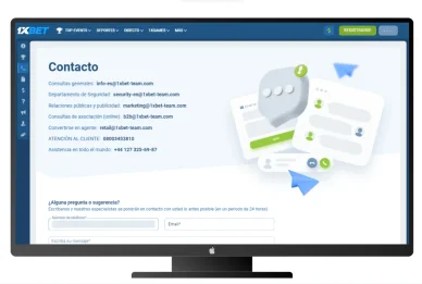 contactos 1xbet
