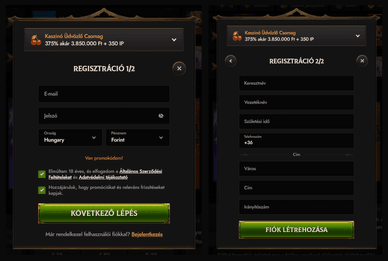 Crusado kaszinó regisztráció
