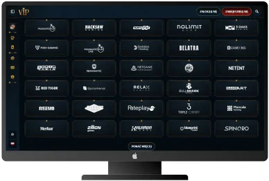 Dostawcy gier w kasynie VIP