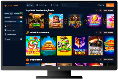 Gry w kasynie Gry w LuckyLion Casino online