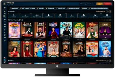 Kasyno na żywo Casino Tower gry na żywo