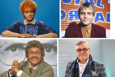 Hape Kerkeling in verschiedenen Rollen als Komiker und Moderator im deutschen Fernsehen