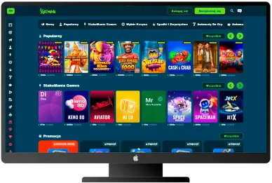 Gry w kasynie StakeMania Online Casino — gry
