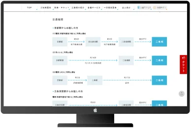 アクセス方法 二条城 アクセス方法