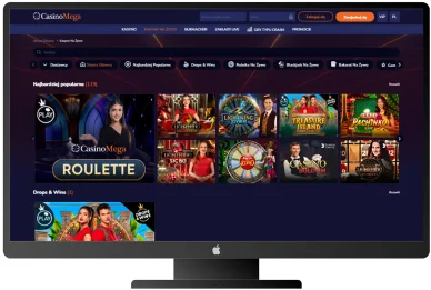 Kasyno na żywo w CasinoMega Kasyno na żywo