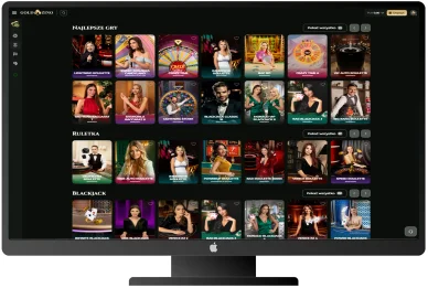 Goldzino — kasyno na żywo