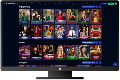 Kasyno na żywo Kasyno Spinwinera na żywo