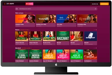 Kasyno na żywo LetsJackpot — kasyno na żywo