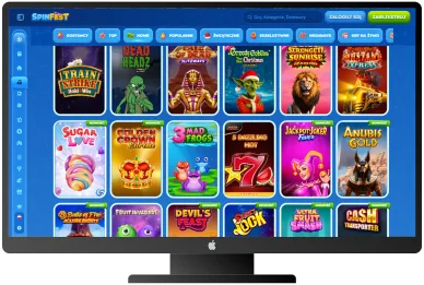 Gry w kasynie online Spinfest Gry w kasynie