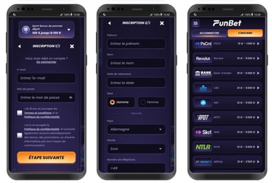 FunBet – s'inscrire sur un nouveau casino en ligne Belgique