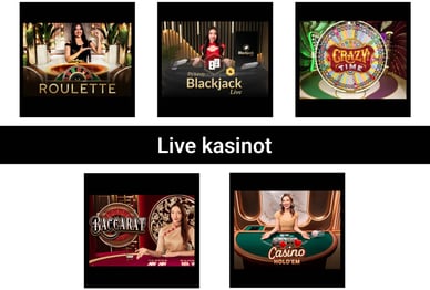 live casino pelit