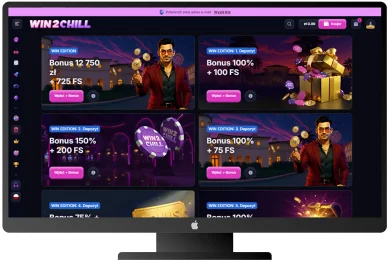 Bonusy i Promocje Bonusy w Win2Chill Casino Online