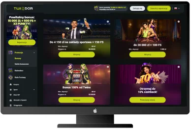 Bonusy w Twindor Casino Online