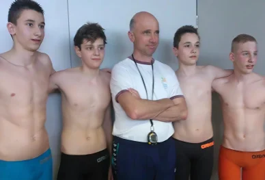 Milák Kristóf gyerekkorában