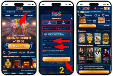 Rejestracja w kasynie 
