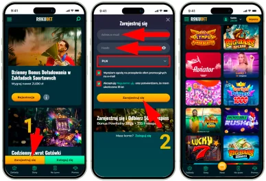 Rejestracja w kasynie Rejestracja w kasyno online Rokubet