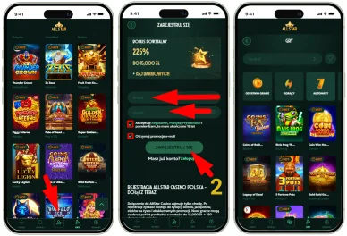 Rejestracja w kasynie Rejestracja w konta w AllStar kasyno